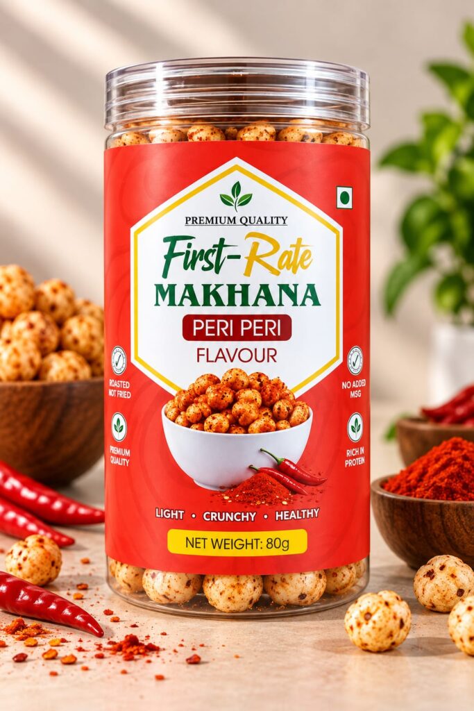 First-Rate Peri Peri Makhana pack