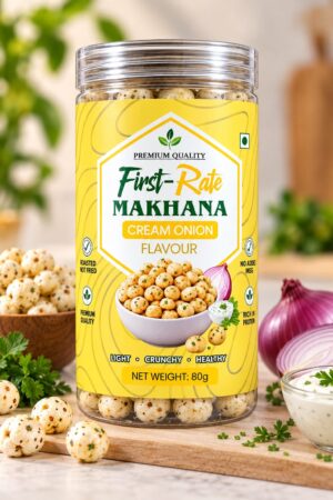First-Rate Cream & Onion Makhana pack